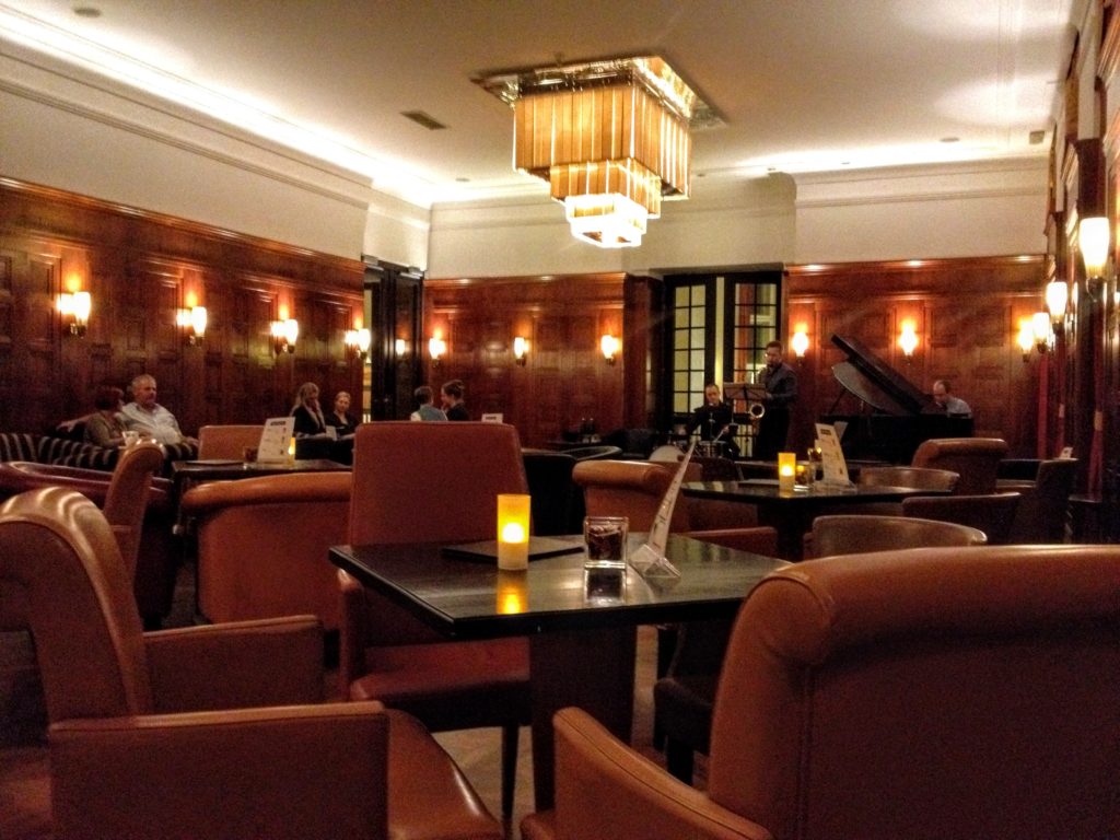 Lobby bar hotelu Grand MedSpa Marienbad