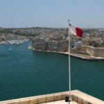 Pohled z Valletty na Birgu, Senglea a Cospicua